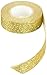 Best Creation Glitter Tape, 15mm by 5m, (Gold)