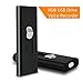 TedGem Digital Voice Recorder, 2 in 1 Mini 8GB 512kbps USB Voice Activated Audio Sound Recorder & USB Flash Drive Disk Rechargeable with USB/Micro USB Ports for Android Phones, Computers
