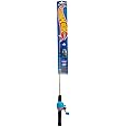 Ugly Stik® Mattel Hot Wheels 3' Spincast Combo - Kids Fishing Combo, Comfortable EVA Handle for Small Hands, Multi-Stop Anti-Reverse, Pre-Spooled with 4lb Line