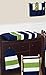Sweet Jojo Designs Navy Blue and Lime Green Stripe Baby Boy Bedding 9 Piece Crib Set