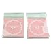 TOOGOO(R) 100 Pcs Self Seal Adhesive Opp Bag Round Lace Bow for Candies Cookies