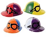 Plastic Jockey Helmet 4 Assorted