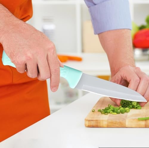 4 Piezas Pelador, Pelador Giratorio de Verduras de Acero Inoxidable, Cuchillo para Frutas con Mango Antideslizante para Patatas, Manzanas, Zanahorias y Pepinos — foto 5 de 7