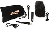 MicW I2185 Mini Shotgun Microphone Kit - for GoPro DSLR Cameras