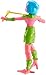Kulipari Hero -“BATTALIONS” Strawberry Frog Ranger figure with deadly slingshot!