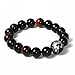 Merdia Men's Tiger Eye Stone Elastic Bead Bracelet with Loong Pattern Bead | Mens Jewelry | Loong Bracelet for Men | Mens Bracelet | Beaded Bracelet | Tiger Eye Bracelet Men | Crystal Bracelet