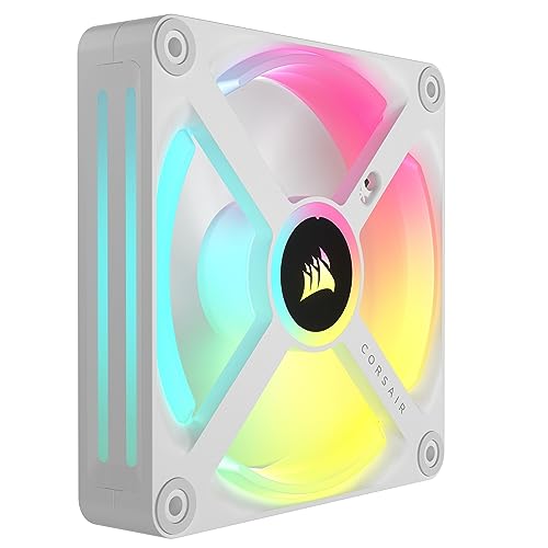 iCUE LINK QX120 RGB Cupola Magnetica da 120 mm Ventola - Bianco