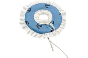 Quhoxdye Adjustable Guinea Pig Recovery Cone Collar for After Surgery, Soft Pet Recovery Collar for Rabbits/Chinchilla/Kitten