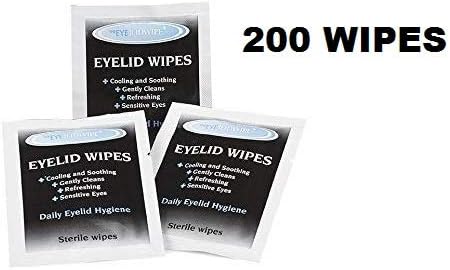 The Eye Doctor Eyelid Wipes x 200, Eye Wipes for Dry Sensitive & Itchy Eyes, Biodegradable Eyelid Cleansing Wipes - Image 3