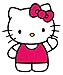 ROOMMATES RMK1679GM Hello Kitty The World of Hello Kitty Peel and Stick Giant Wall Decals