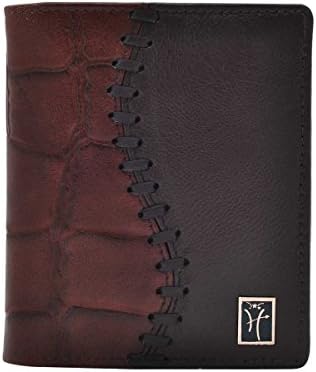 Stylish Designer Leather Wallet and 12 Slots Card Holder Combo Set for Men ( Multiple Card Slots , Photo ID Window )