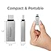 Spigen CA300 USB Type C Male to USB 3.0 Type A Female Adapter Aluminum for Galaxy S9 / S9 Plus/Note 8 / S8 / S8 Plus/Pixel/LG/HTC & More- 2Pack