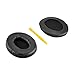 Geekria QuickFit Replacement Ear Pads for Bose QuietComfort QC1 Headphones Ear Cushions, Repair Parts (Black)