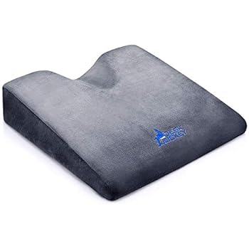 Amazon Com Comfysure Car Seat Wedge Pillow Memory Foam Firm