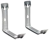 Crawford UHS3 Hang-It-All Utility Bracket Hook, Silver