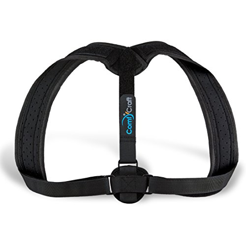 ComfyCraft Correct Posture Trainer - Premium Upper Back Brace & Clavicle Support for Women & Men - Back, Kyphosis, Shoulder, Neck Pain Relief - Comfortable Discreet Design - Effective Physical Therapy - Thumbnail 7