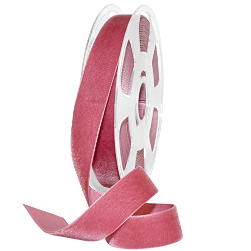 Morex Stoffband 7/8" x 11 Yd Mauve