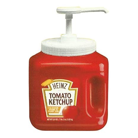 Heinz Tomato Ketchup Original - #10 Jug - 114 Ounce - 7 Lb. 2 Oz - with