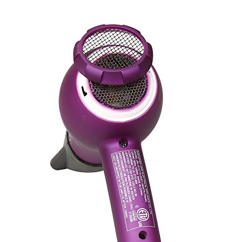Wazor Ionic Ceramic Mini Blow Dryer with Cool Button, Purple 11street