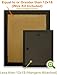 Craig Frames 1WB3BK 12 by 36-Inch Picture/Poster Frame, Smooth Finish, 1-Inch Wide, Matte Black