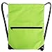 HOLYLUCK Drawstring Backpack Bag Sport Gym Sackpack (green)