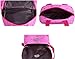FOLLOWUS Kid's Backpacks Girls School Backpack Purse Lunch Bag 3 in 1 (Navy Blue&Rose)