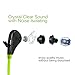 PLAY X STORE Wireless Bluetooth Sweatproof In-Ear Sports Headphones with Microphone - Green