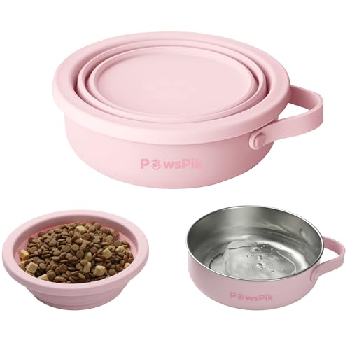 PawsPik 2-in-1 Travel Bowl
