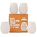 Silicone Wine Glasses - Set of 4 - Unbreakable Outdoor Rubber Wine Cups: 14 oz, Clear Silicone. 100% Dishwasher Safe - Shatterproof Glass for Travel, Outdoor, Picnic, Pool, Boat, Camping