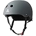 Triple 8 The Certified Sweatsaver Helmet for Skateboarding, BMX, Roller Skating and Action Sports, Carbon Rubber, XS/S