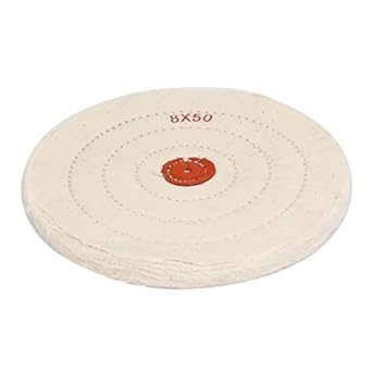 eDealMax 50 Plies 8 millimetri diametro del foro di Figura rotonda di lucidatura di lucidatura panno Mola Bianco: Amazon.com: Industrial & Scientific