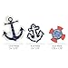 Big Dot of Happiness Ahoy Nautical - DIY Shaped Baby Shower or Birthday Party Cut-Outs - 24 Count
