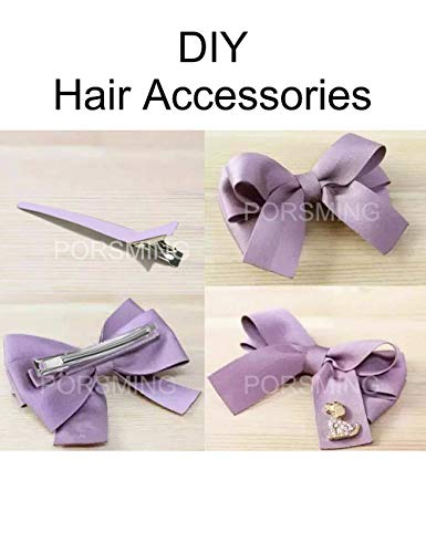 Hair Clips, Hair pins Porsming Metal Hair Clips for Women Alligator Hair Clips for Styling Duck Bill Clips Curl Clips for Girls Hair Accessories Hair Pieces Tools Stainless Steel 3.5 inches Pack of 30
