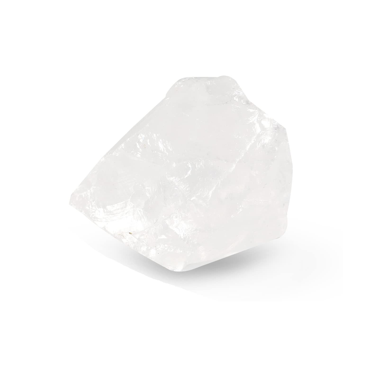 Soulnioi Healing Crystal Stones Incense Holder Irregular Gemstones Incense Stick Burner for Yoga Meditation Home Decor - Clear Crystal