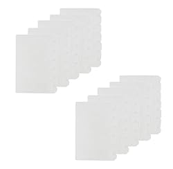 Eilova 6-Hole Clear Frosted PVC Sheet Pages