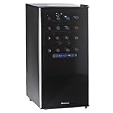 Wine Enthusiast Silent 32 Bottle Touchscreen Wine Refrigerator (2-Temp)