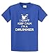 Comical Shirt Men's I Can't Keep Calm I'm A Drummer Shirt T-Shirt