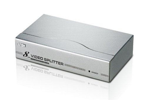 UPC 672792000140, ATEN 8-Port 350 MHz VGA Video Splitter VS98A (Silver)