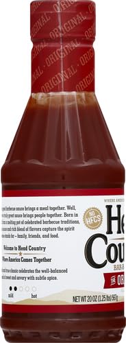 HEAD COUNTRY BAR-B-Q SAUCE, ORIGINAL FLAVOR, 20 OZ