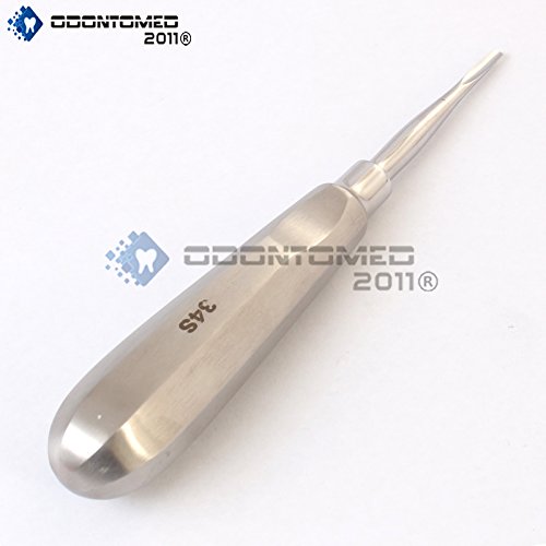OdontoMed2011 GOUGE DENTAL ELEVATORS #34S STAINLESS STEEL