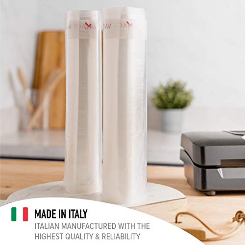 Magic Vac Vacuum Sealer Rolls 2 Roll Pack 12"x20' Length Thicker Heavy