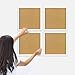 Elegant Boards 4 Pack Cork Bulletin Board 12