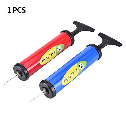 Xeminor Inflating Hand Air Pump Football Manual Pump for Bike Basketball Mini Hand Push Portable Inflatable Needle Pump 12 inh