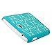 Style4U HTC 510 Case, HTC Desire 510 [Teal] Flower Damask Design Slim Fit Case Cover with 1 Stylus and 1 HD Clear Screen Protector [Teal]