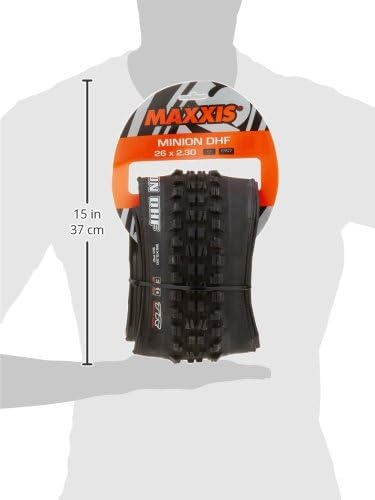 Maxxis Minion DHF Folding Dual Compound Exo/tr Tyre - Black, 26 x 2.30-Inch, Black/White, 26 x 2.30 inches - Image 5