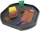 Easy Shopping Children Colour Small Mixing Tray Plastic Black 70cm Tray view 7