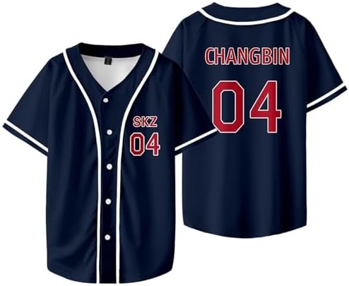 Amazon.com: KPOP Skz Baseball Jersey Felix Hyunjin Changbin Jisung