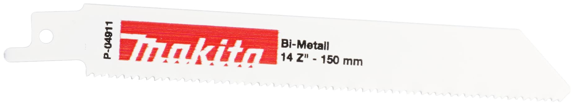 Makita P-04911 Reciprocating Saw Blades - Flexible Cut Metal