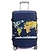 Madfifennina Washable Spandex Travel Luggage Protector Baggage Suitcase Cover Fit 23-32 Inch (L(26