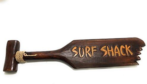 Olga212Patrick Surf Shack Hanging Paddle - 20" - Surf Decor #ksa902424